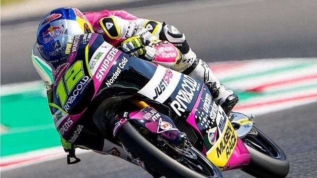 Český závodník třídy Moto3 Filip Salač. Český závodník třídy Moto3 Filip Salač.