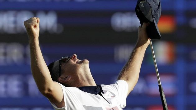 Mám zlato! Justin Rose kraloval v Riu golfistům. Mám zlato! Justin Rose kraloval v Riu golfistům.
