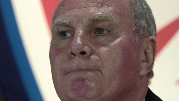 Prezident Bayernu Mnichov Uli Hoeness Prezident Bayernu Mnichov Uli Hoeness