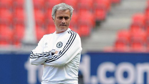 Trenér José Mourinho ještě v době, kdy trénoval londýnskou Chelsea. Trenér José Mourinho ještě v době, kdy trénoval londýnskou Chelsea.