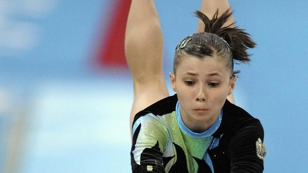 Sportovní gymnastka Luiza Galjulinová Sportovní gymnastka Luiza Galjulinová