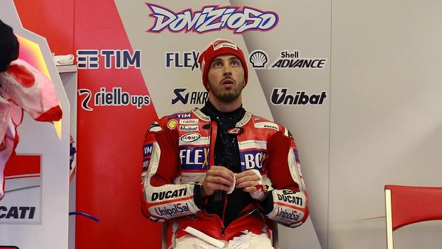 Ital Andrea Dovizioso při tréninku před GP Japonska. Ital Andrea Dovizioso při tréninku před GP Japonska.