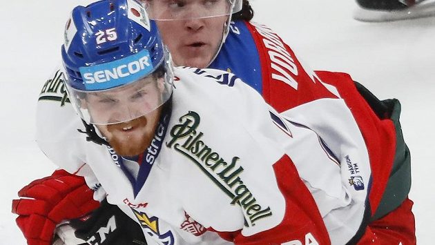 David Kaše během sobotního utkání české hokejové reprezentace s Ruskem. David Kaše během sobotního utkání české hokejové reprezentace s Ruskem.