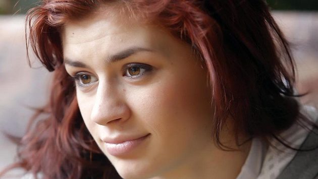 Zápasnice Adéla Hanzlíčková. Zápasnice Adéla Hanzlíčková.