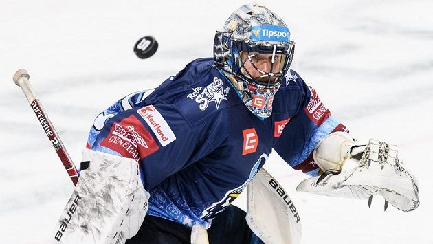 Denis Godla v dresu Kladna. Denis Godla v dresu Kladna.