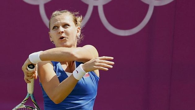Česká tenistka Lucie Šafářová na olympijském turnaji Česká tenistka Lucie Šafářová na olympijském turnaji