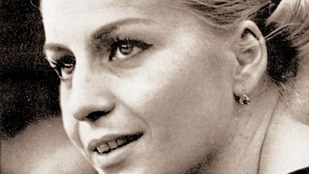 Gymnastka Věra Čáslavská Gymnastka Věra Čáslavská