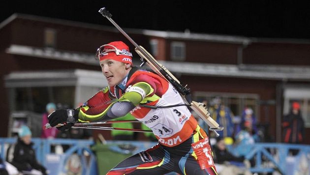Český biatlonista Ondřej Moravec Český biatlonista Ondřej Moravec
