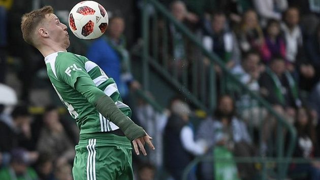 David Puskáč z Bohemians v akci. David Puskáč z Bohemians v akci.