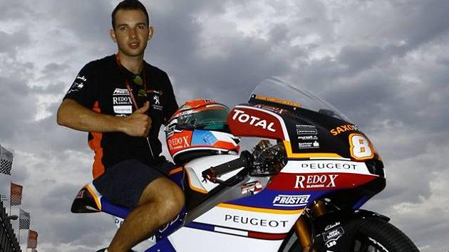 Český motocyklista Jakub Kornfeil Český motocyklista Jakub Kornfeil