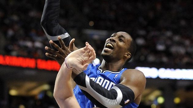 Basketbalista Dwight Howard z Orlanda. Basketbalista Dwight Howard z Orlanda.