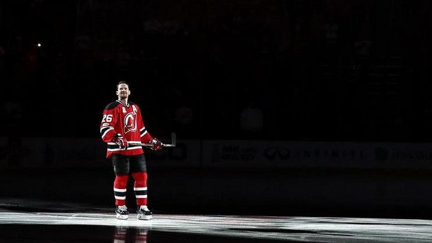 Patrik Eliáš se loučí s fanoušky v New Jersey. Patrik Eliáš se loučí s fanoušky v New Jersey.