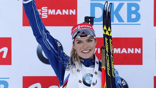 Gabriela Soukalová se vrátila na první příčku klasifikace Světového poháru. Gabriela Soukalová se vrátila na první příčku klasifikace Světového poháru.