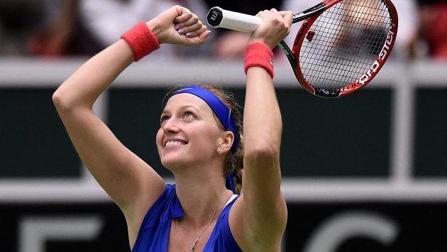 Petra Kvitová se raduje z vítězství. Jak dopadne na letošním Wimbledonu? Petra Kvitová se raduje z vítězství. Jak dopadne na letošním Wimbledonu?