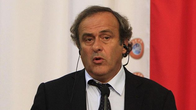 Prezident UEFA Michel Platini. Prezident UEFA Michel Platini.