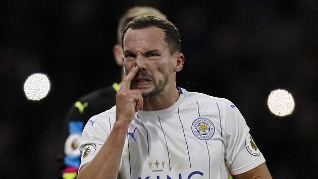 Danny Drinkwater z Leicesteru. Danny Drinkwater z Leicesteru.