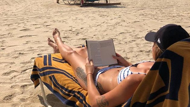 Karolína Plíšková na dovolené v Dubaji. Karolína Plíšková na dovolené v Dubaji.