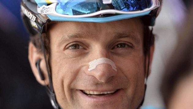 Italský cyklista Michele Scarponi. Italský cyklista Michele Scarponi.