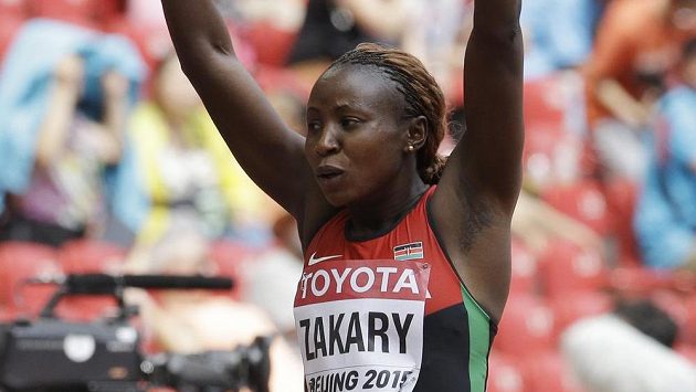 Keňská čtvrtkařka Joyce Zakaryová je spojována s užitím dopingu. Keňská čtvrtkařka Joyce Zakaryová je spojována s užitím dopingu.