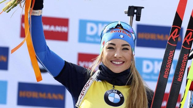 Dorothea Wiererová vyhrála stíhací závod na MS biatlonistů. Dorothea Wiererová vyhrála stíhací závod na MS biatlonistů.