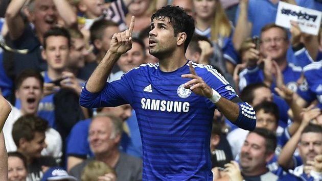 Diego Costa se v utkání proti Swansea radoval z hattricku. Diego Costa se v utkání proti Swansea radoval z hattricku.