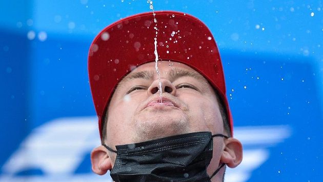 Adam Lacko dojel ve třetím závodě na druhém místě. Adam Lacko dojel ve třetím závodě na druhém místě.