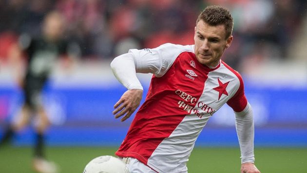 Útočník Muris Mešanovič vstřelil jediný gól Slavie proti Razgradu. Útočník Muris Mešanovič vstřelil jediný gól Slavie proti Razgradu.