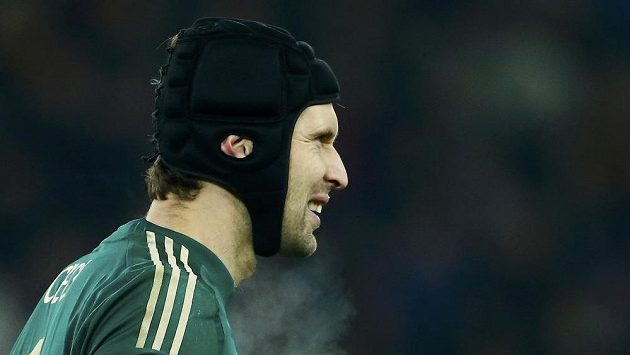 Brankář Chelsea Petr Čech v utkání Ligy mistrů s Basilejí. Brankář Chelsea Petr Čech v utkání Ligy mistrů s Basilejí.