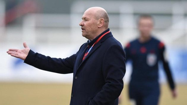 Plzeňský trenér Miroslav Koubek. Plzeňský trenér Miroslav Koubek.