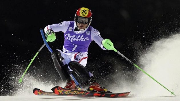 Rakouský lyžař Marcel Hirscher Rakouský lyžař Marcel Hirscher