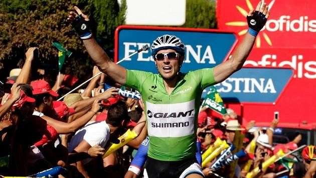Německý cyklista John Degenkolb si připsal na letošní Vueltě už třetí vítězství. Německý cyklista John Degenkolb si připsal na letošní Vueltě už třetí vítězství.