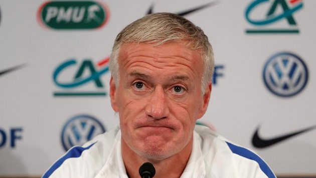 Francouzský kouč Didier Deschamps. Ilustrační snímek. Francouzský kouč Didier Deschamps. Ilustrační snímek.