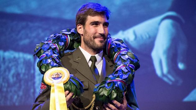 Moderní pětibojař David Svoboda během rozloučení se sportovní kariérou. Moderní pětibojař David Svoboda během rozloučení se sportovní kariérou.