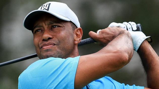 Tiger Woods na turnaji Memorial v americkém Dublinu. Tiger Woods na turnaji Memorial v americkém Dublinu.