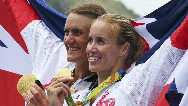 Helen Gloverová a Heather Stanningová obhájily triumf ve dvojce bez kormidelnice z her v Londýně. Helen Gloverová a Heather Stanningová obhájily triumf ve dvojce bez kormidelnice z her v Londýně.