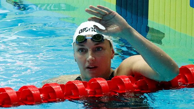 Katinka Hosszúová na archivním snímku. Katinka Hosszúová na archivním snímku.