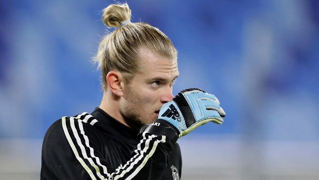 Brankář Besiktase Loris Karius během utkání se Slovanem Bratislava Brankář Besiktase Loris Karius během utkání se Slovanem Bratislava