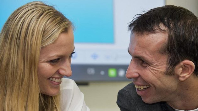 Tenisté a partneři Petra Kvitová a Radek Štěpánek Tenisté a partneři Petra Kvitová a Radek Štěpánek
