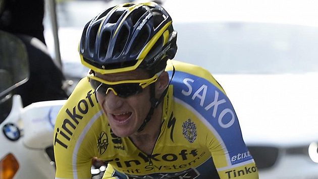 Australan Michael Rogers v 11. etapě Giro d'Italia. Australan Michael Rogers v 11. etapě Giro d'Italia.