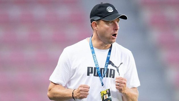 Trenér Slovácka Martin Svědík Trenér Slovácka Martin Svědík