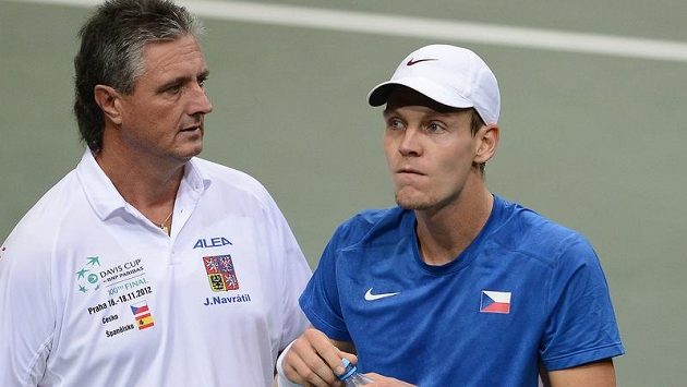 Jaroslav Navrátil Tomáši Berdychovi neskonale věří. Jaroslav Navrátil Tomáši Berdychovi neskonale věří.