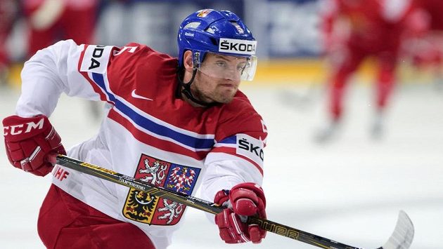 Český reprezentant Jakub Jeřábek v reprezentačním dresu. Český reprezentant Jakub Jeřábek v reprezentačním dresu.