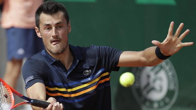 Bernard Tomic na French Open. Bernard Tomic na French Open.