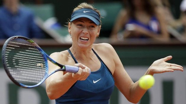 Ruska Maria Šarapovová na letošním French Open. Ruska Maria Šarapovová na letošním French Open.