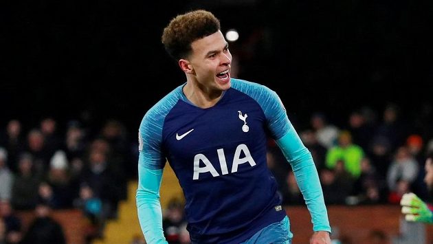 Fotbalista Tottenhamu Dele Alli. Fotbalista Tottenhamu Dele Alli.