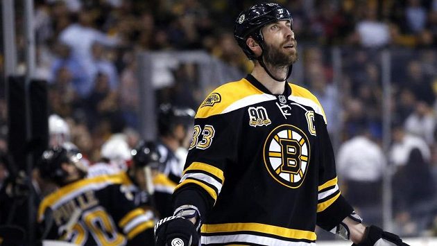 Kapitán Bostonu Zdeno Chára. Kapitán Bostonu Zdeno Chára.