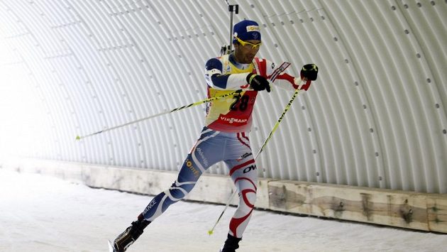 Francouzský biatlonista Martin Fourcade. Francouzský biatlonista Martin Fourcade.
