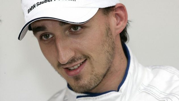 Polský závodník Robert Kubica. Polský závodník Robert Kubica.