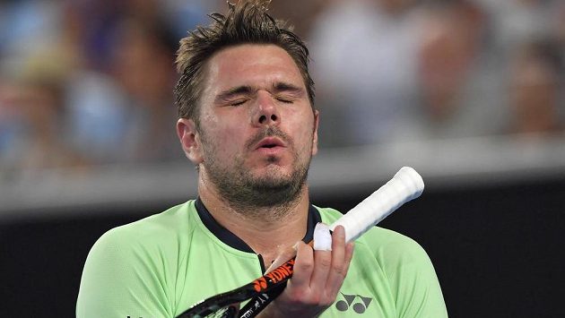 Švýcar Stan Wawrinka. Švýcar Stan Wawrinka.