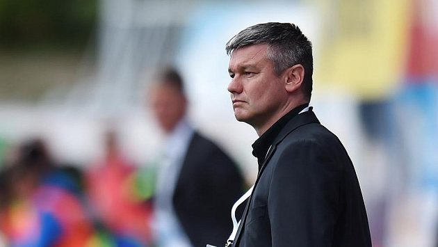 Trenér fotbalistů Liberce David Vavruška. Trenér fotbalistů Liberce David Vavruška.